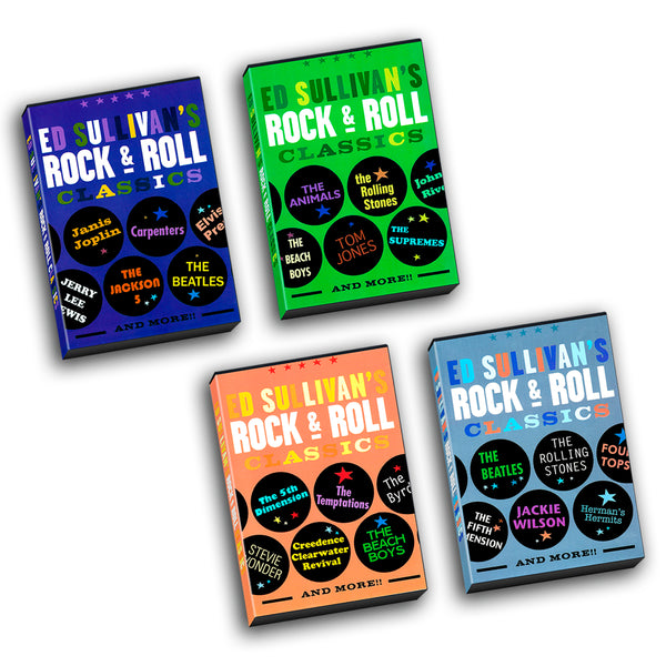 Ed Sullivan Rock & Roll Classics: (4 DVD Set) – Treasury Collection