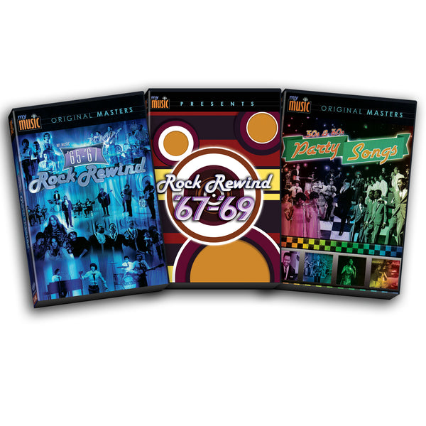 Rock Rewind 65-69 3 DVD Set – Treasury Collection