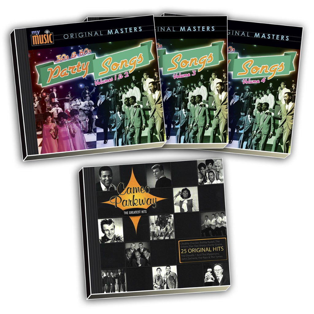 50s and 60s Party Songs (5-CD Set)