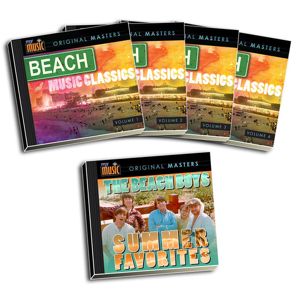 The Beach Boys: Summer Favorites & Beach Music Classics1-4 (5 CD Set)