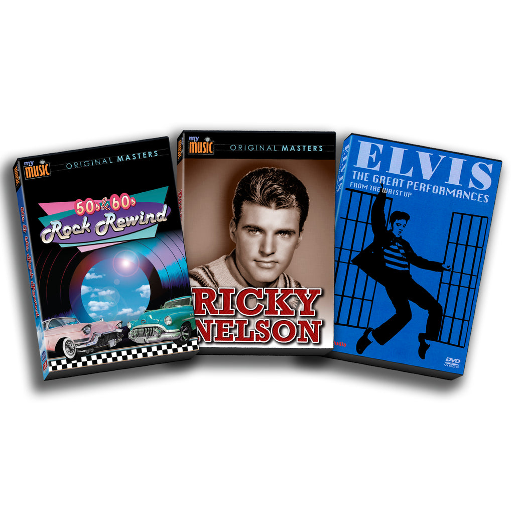 50s & 60s Rock Rewind (3 DVD Set)