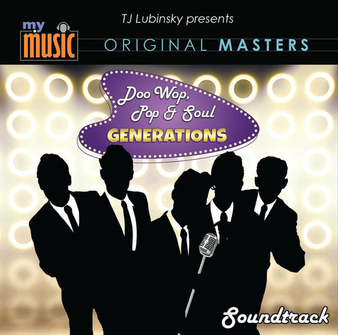 Doo Wop, Pop and Soul Generations Soundtrack CD