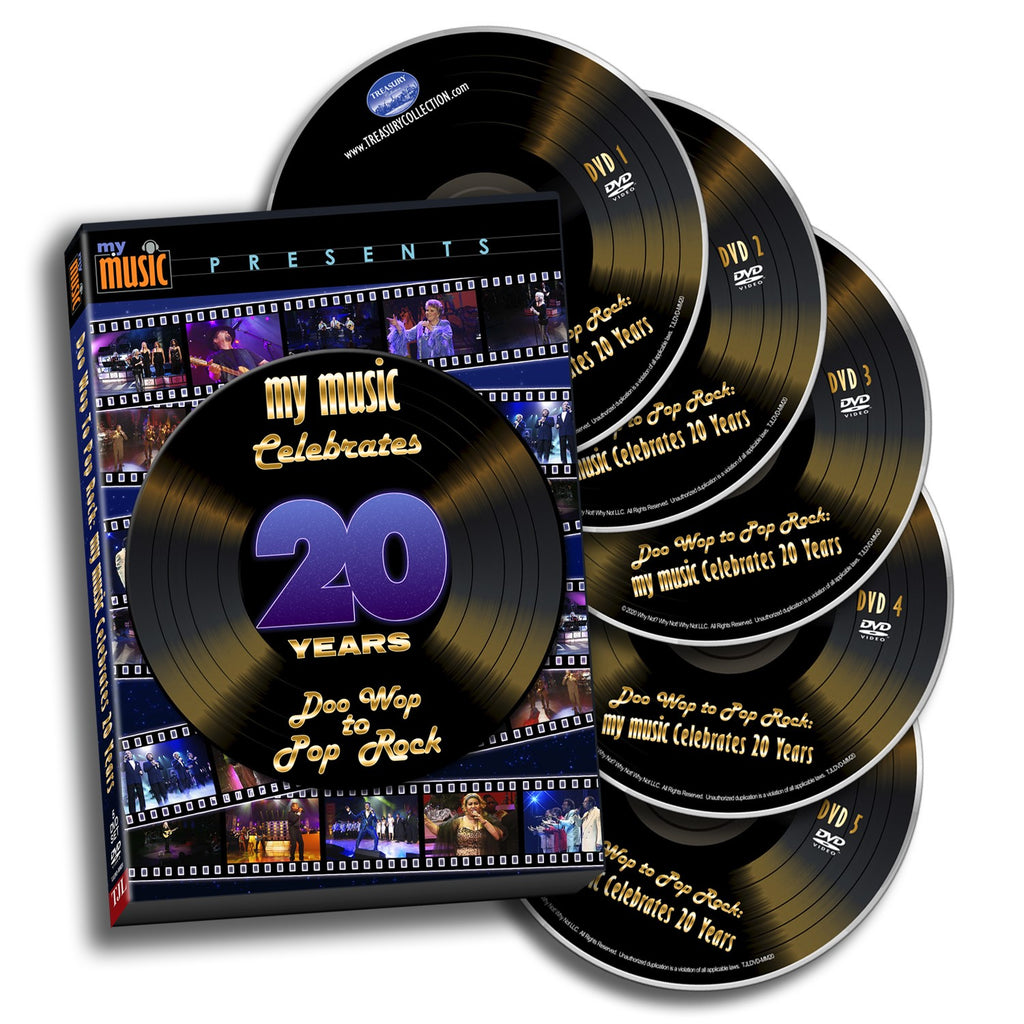 Pop　Rock　Celebrates　Set)　to　Treasury　Collection　My　20　Doo　(5-DVD　Music　–　Years:　Wop