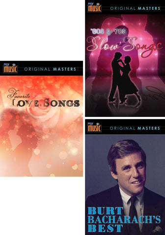 Favorite Love Songs (3-DVD Set)