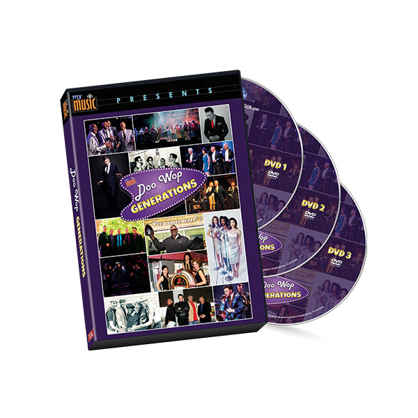 Doo Wop Generations 3-Disc DVD Set