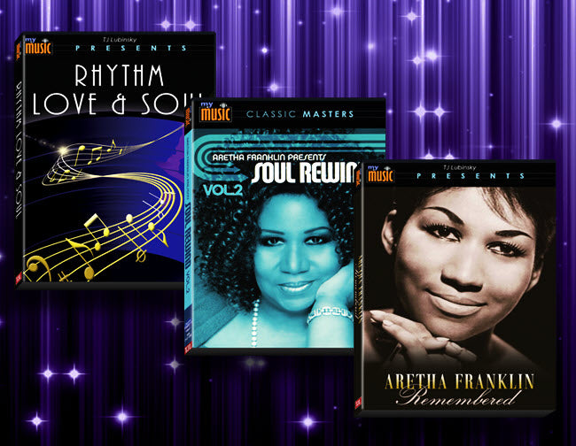 Aretha Franklin Remembered; Rhythm, Love and Soul; Soul Rewind Vol. 2 (3-DVD Set)