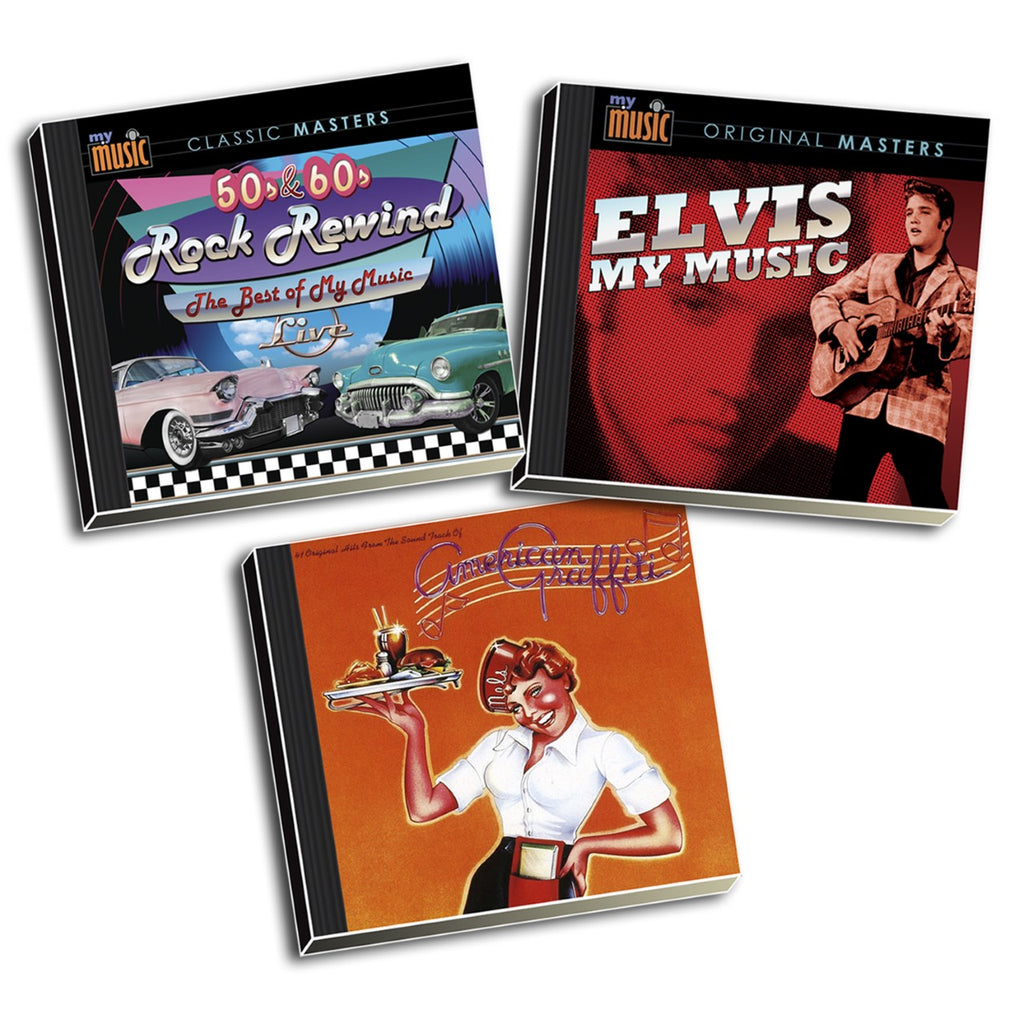 50s and 60s Rock Rewind (5-CD Set)