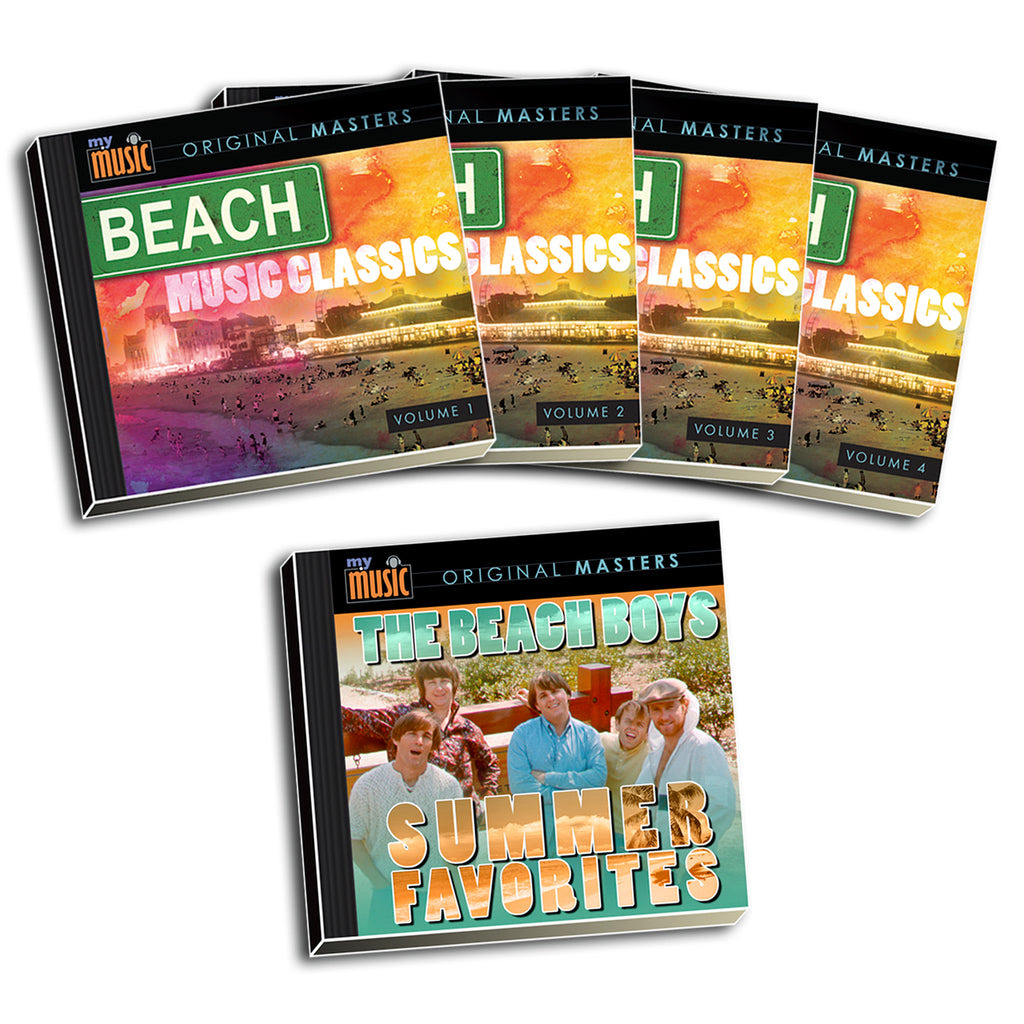 The Beach Boys: Summer Favorites & Beach Music Classics1-4 (5 CD Set)