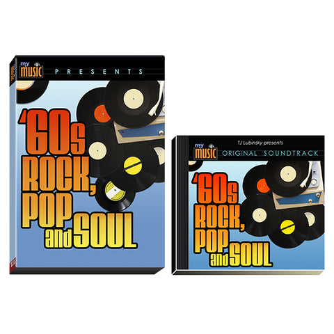 60's Rock, Pop & Soul 4-DVD/1-CD Set