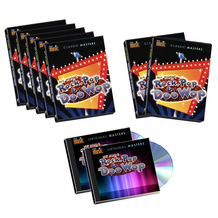 Rock, Pop & Doo Wop 7-DVD/2-CD Set – Treasury Collection
