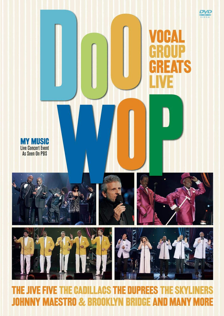 DVD　Greats　Doo　Wop　Treasury　Group　Vocal　–　Live　Collection