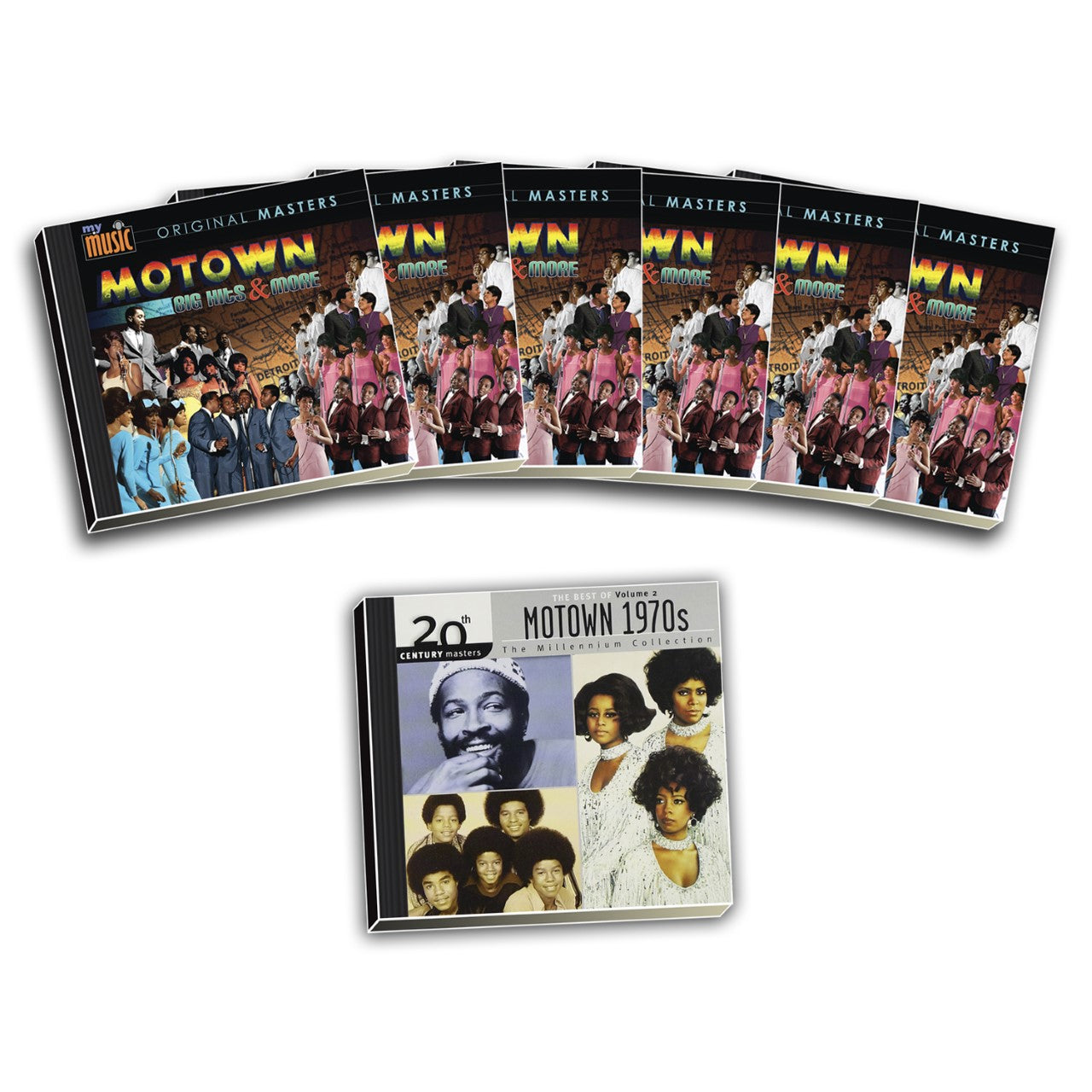 MOTOWNthe motown album サービス5LP SET（シールド） Motown 25 (7-CD Set) – Treasury Collection