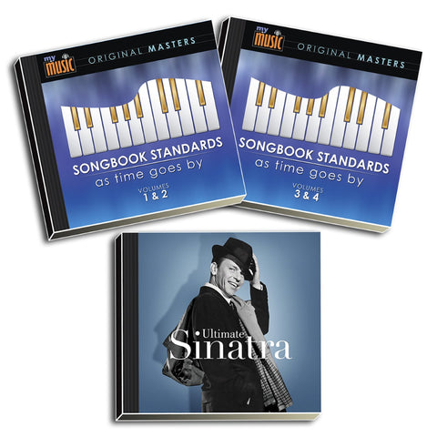 As Time Goes By: Songbook Standards + Ultimate Sinatra( 5-CD Set)